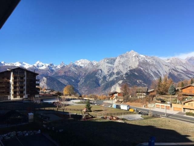 Appartement Haute Nendaz met fantastisch uitzicht Exterior foto